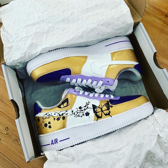 Golden Butterflies Af1s - Picture 2 of 6